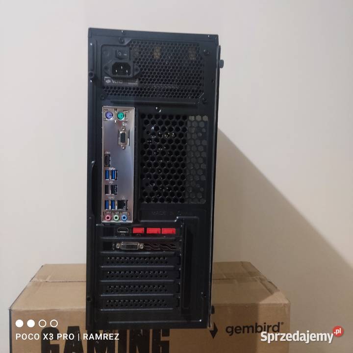Komputer Ramrez Mini V2 Ryzen 5 2600 RX470 4GB lubuskie sprzedam