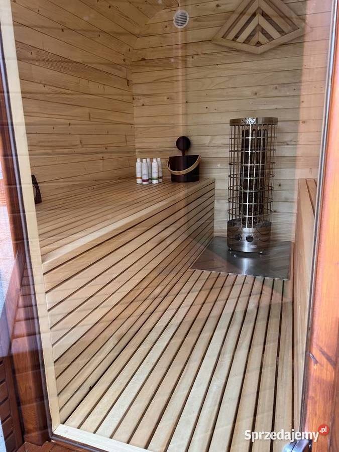 Sauna Beczka Ogrodowa Bania Ruska z Piecem małopolskie