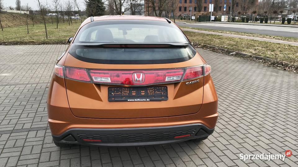 Honda Civic VIII UFO 14 benzyna 2008r z Niemiec Toruń