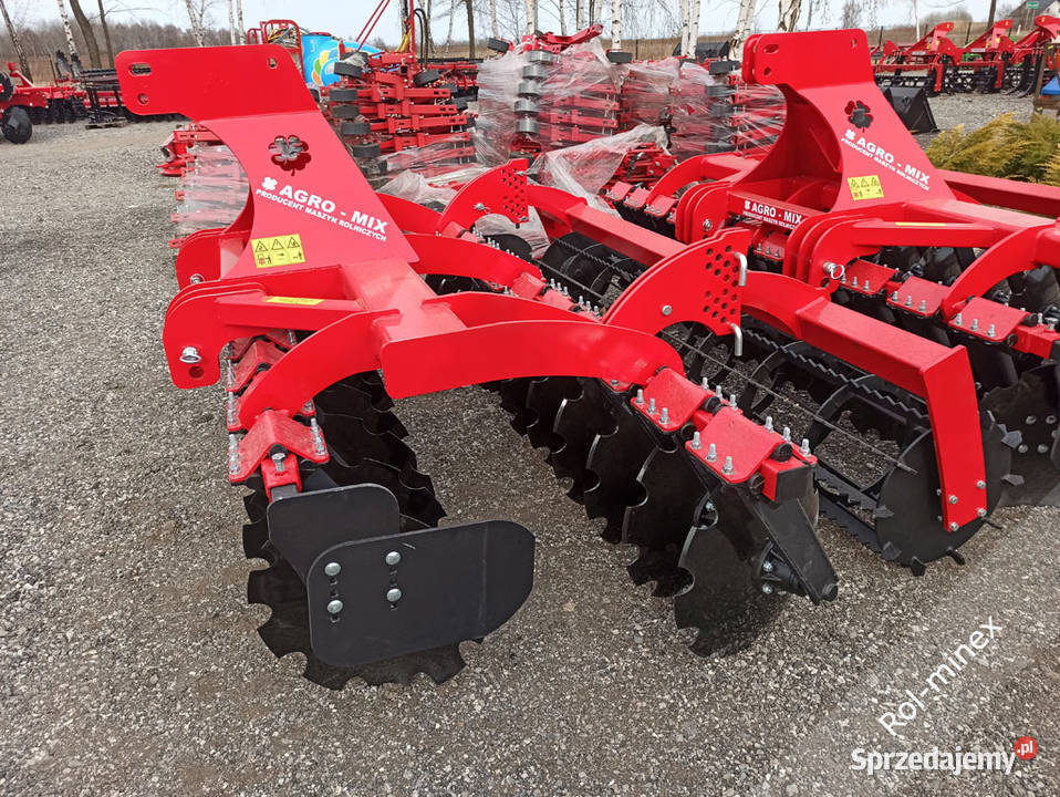 Brona talerzowa AGROMIX talerze fi 560mm Świdnik