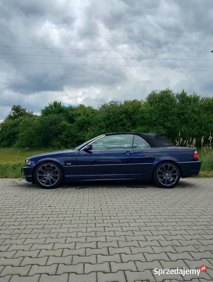 BMW E46 Cabrio Orientblau Piękna 217000km Suchy Las