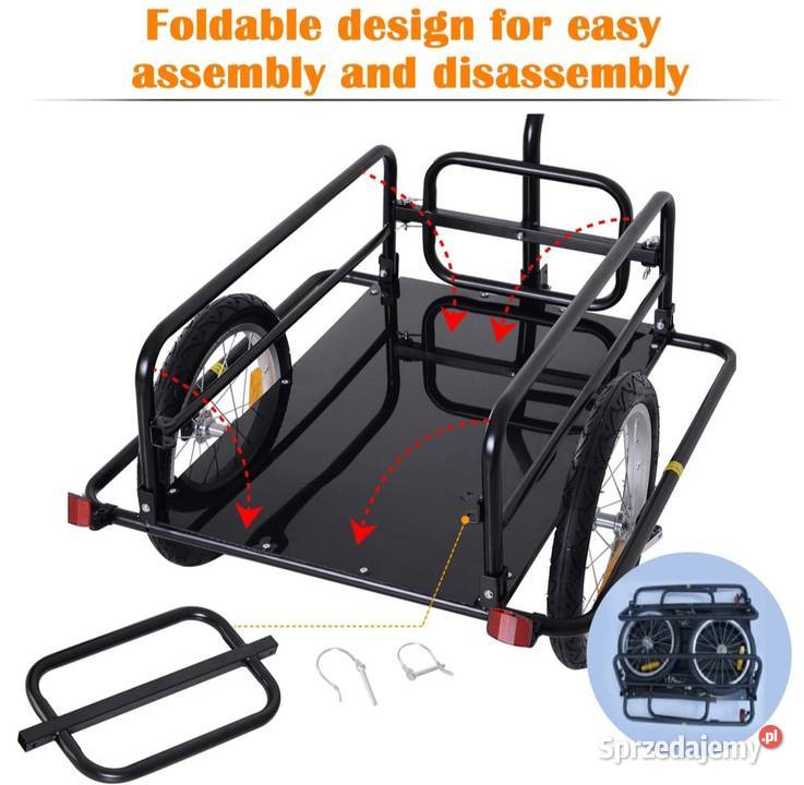 PRZYCZEPA TRANSPORTOWA ROWEROWA Bochnia