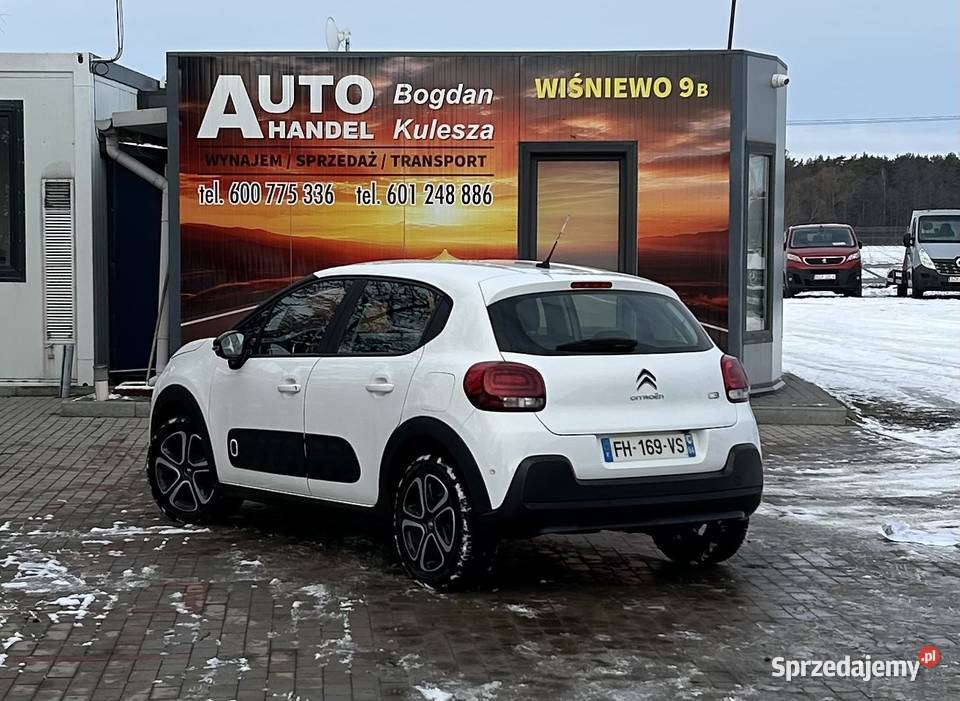 Citron C3 15 BlueHDi Feel SS czujnik parkowania podlaskie Zambrów