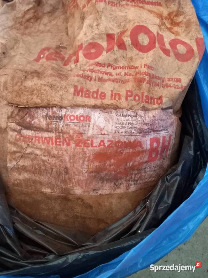 Barwnik do betonu i zapraw czerwony BH