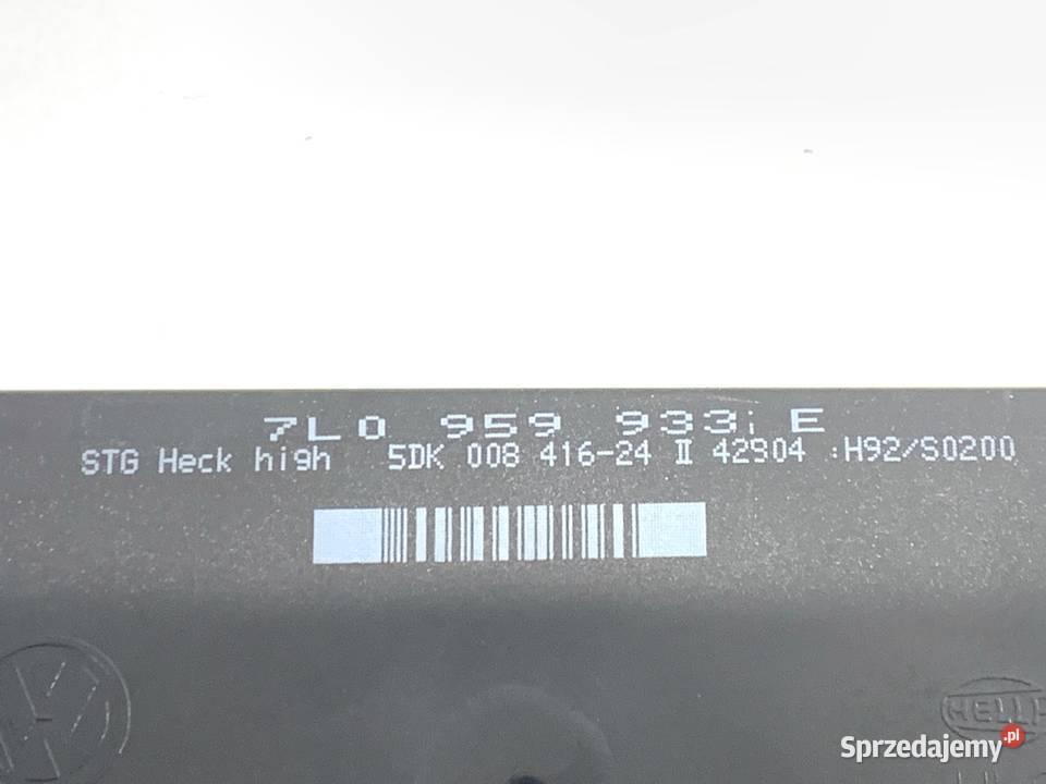 MODUŁ KOMFORTU VW TOUAREG 7L0959933E SUV 0213