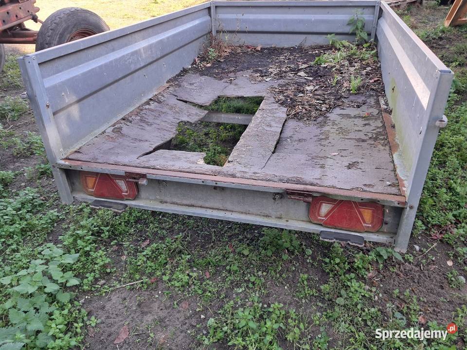 Przyczepka bez pap 500 dmc brenderup Motoryzacja Grębocin sprzedam