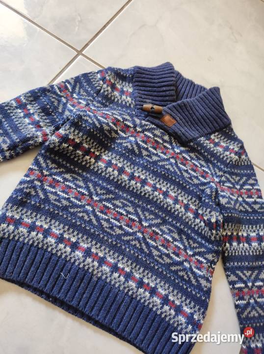 golf sweter sweterek bluza ciepła dziecięca z