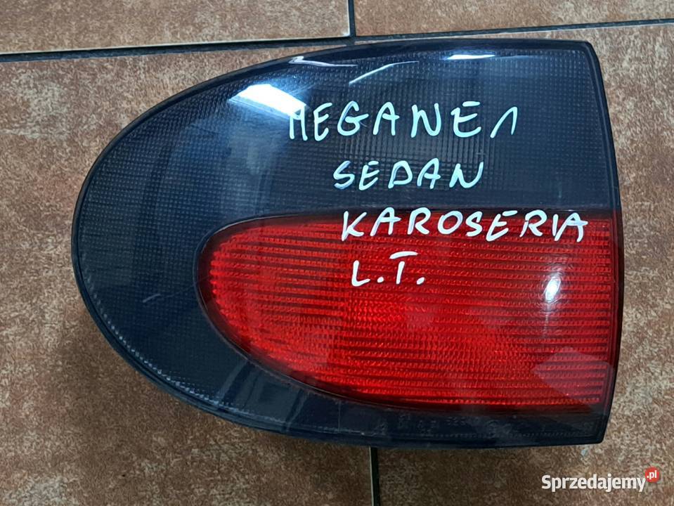Lampa tył Megane 1 Sedan Lampy tylne mazowieckie Płońsk