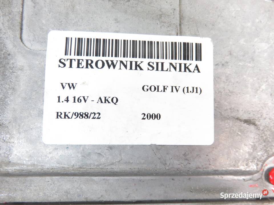 STEROWNIK VW GOLF IV 14 16V AKQ 036906014P osobowe