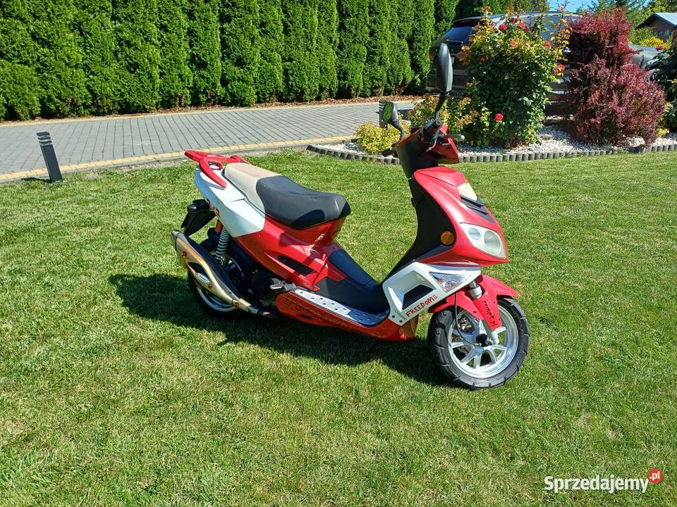 Skuter Romet 717 2008 uszkodzony Romet Kraków sprzedam