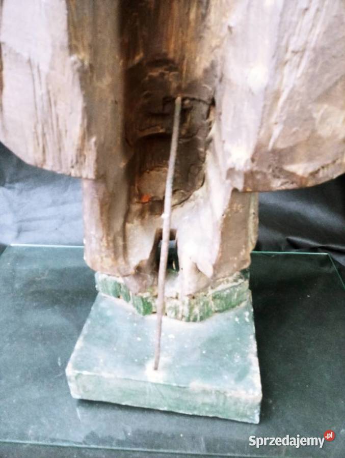 Rzeźba Święty Antoni 695 Drewno Dąb Nowa Sól