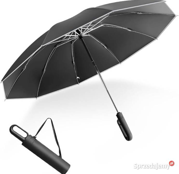 Duży parasol XXL składany automat wiatroodporny dolnośląskie Domaszczyn