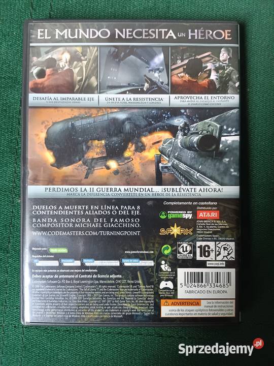 Turning Point Fall of liberty gra na PC Zbylitowska Góra