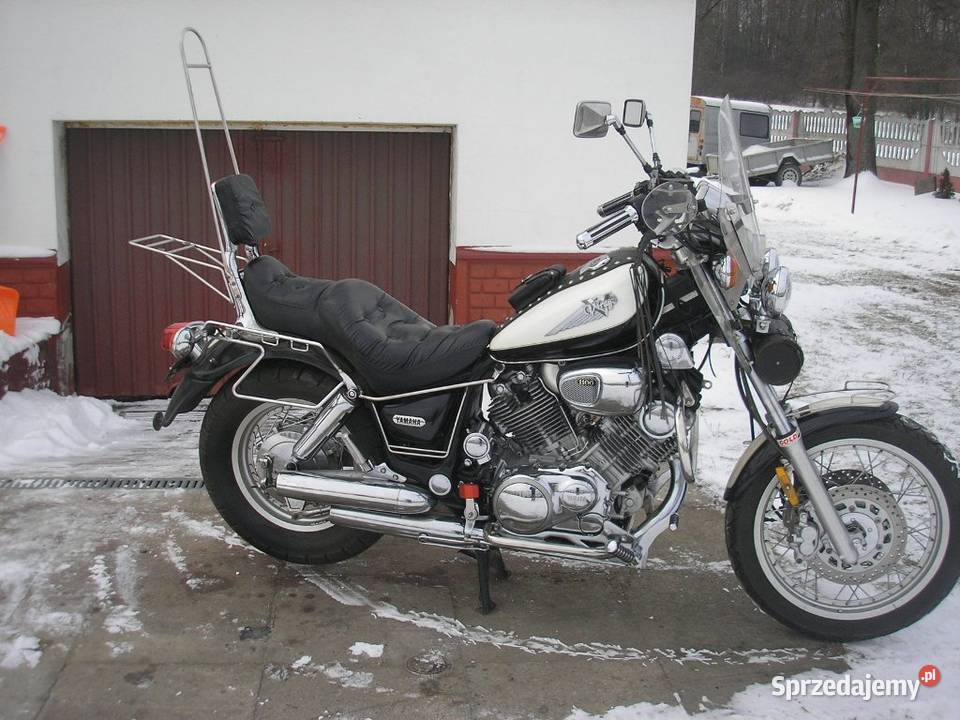 Bagażnik yamaha virago xv 750 xv 1100 podwujnie Akcesoria Radomyśl Wielki