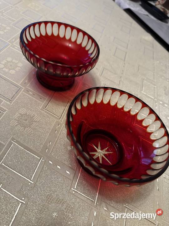 Sprzedam 2 miseczki kryszlalowe w odcieniu opolskie Opole