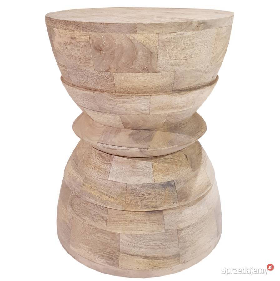 Stolik kawowy w kształcie figury szachowej 45cm sprzedam