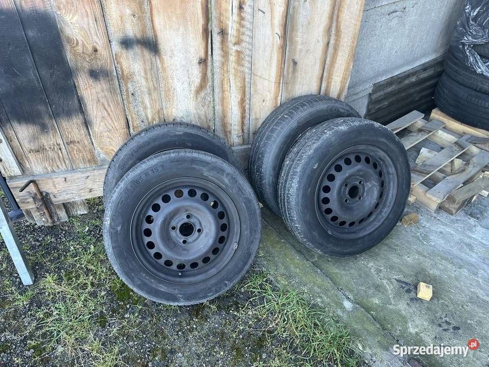 Koła felgi stalowe 4x100 15 OPEL Astra H Tigra kujawsko-pomorskie Choceń sprzedam