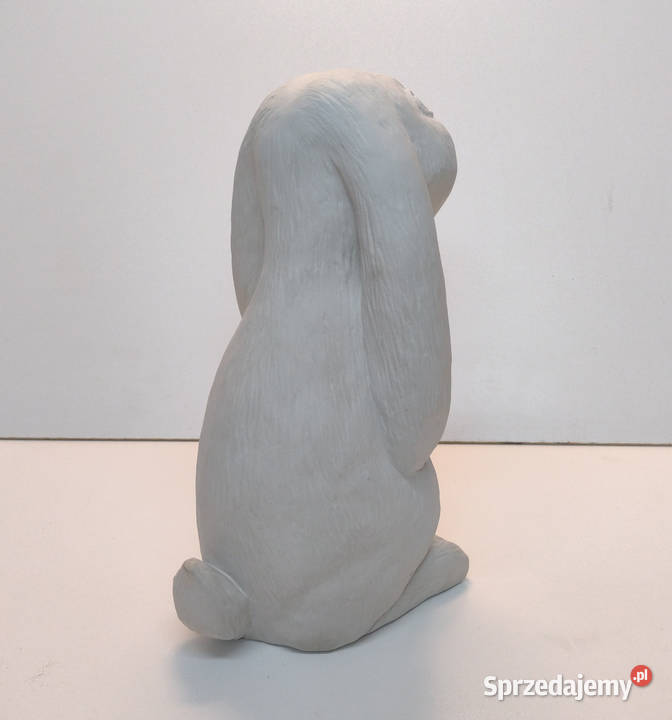 Duży Zając WIELKANOCNY wys29 figura rzeźba kolor mazowieckie Radom