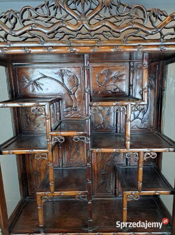 Chińska witryna ręcznie rzeźbiona 88 FiaF