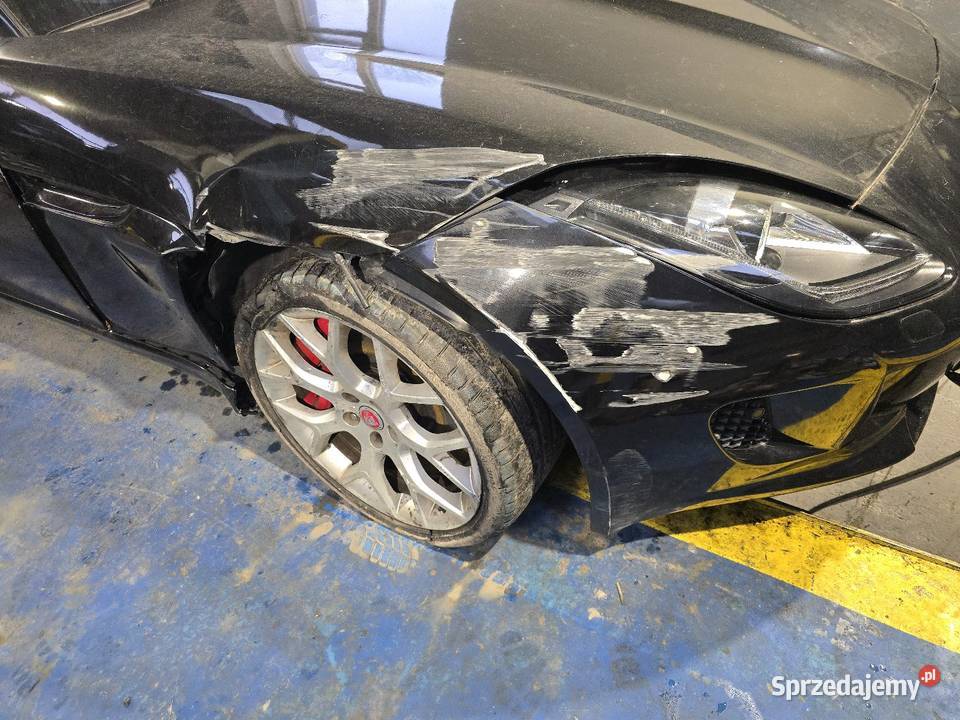 Jaguar Ftype uszkodzony system Start-Stop łódzkie Bedoń Przykościelny