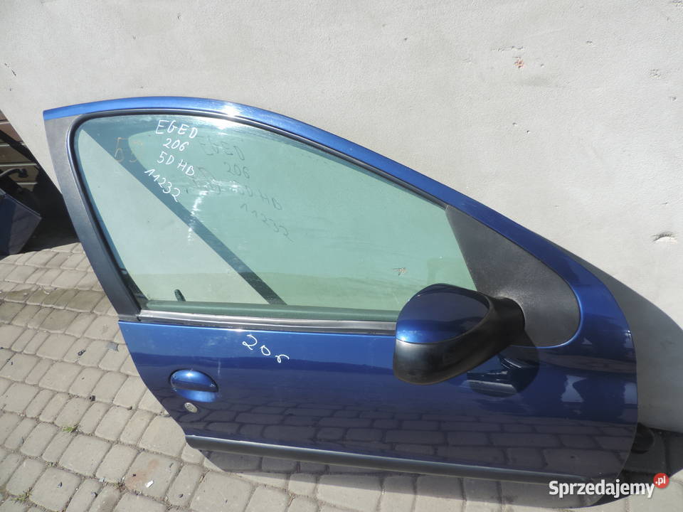 Drzwi Prawy Przód Peugeot 206 FL 5D EGED Nowy Sącz