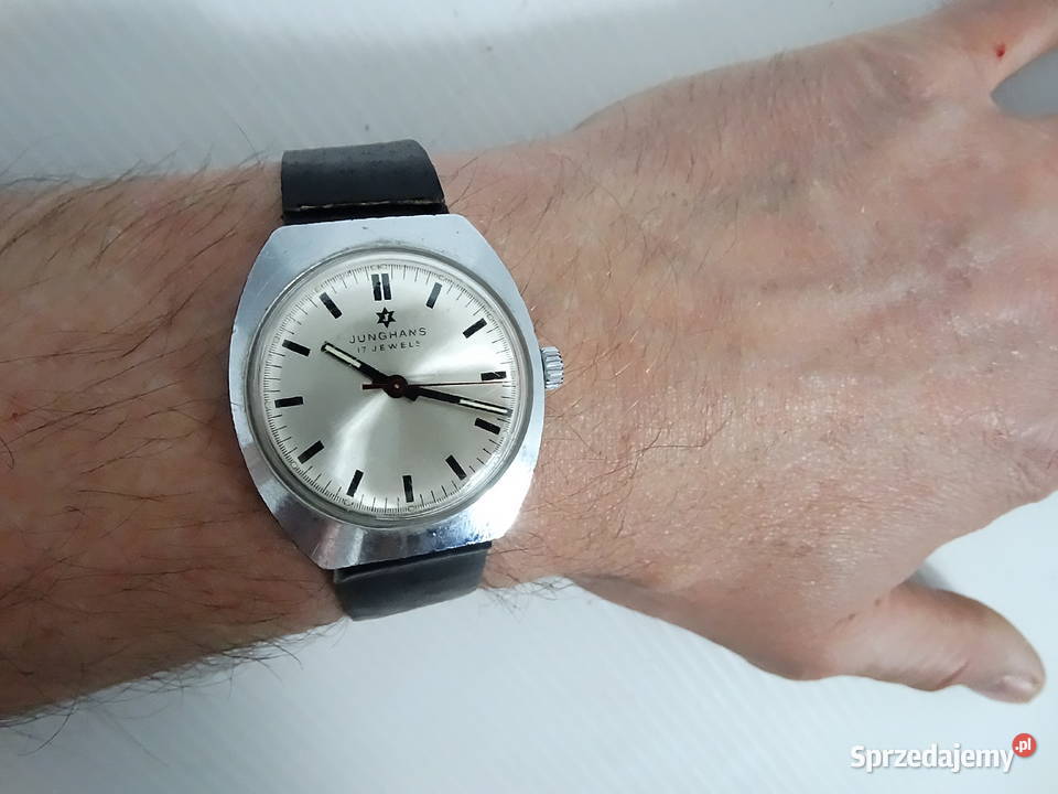 Vintage JUNGHANS 17 Jewels Klasyk z lat 70 Biłgoraj
