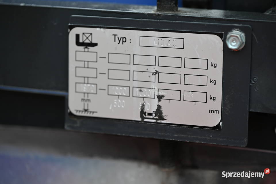 Paleciak elektryczny Linde L10 AC Duplex 190