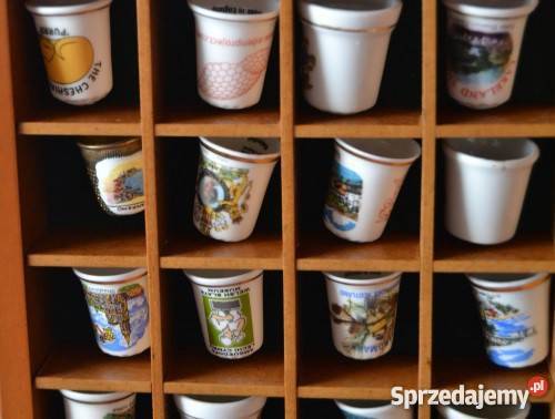 Naparstki porcelanowe 48 sztuk