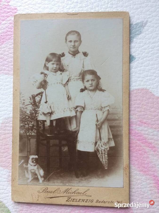 1236 SULĘCIN Niemieckie zdjęcie Kartonikowe Szczecin