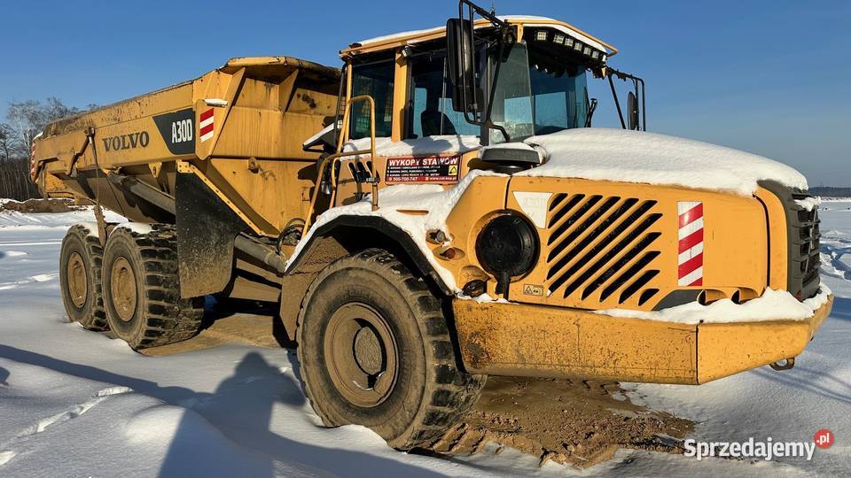 VOLVO A30D 6x6 2006 24 000 mth PODGRZEWANY KIPER Wąsewo