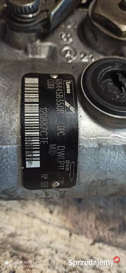 pompa wtryskowa Peugeot 206 19 diesel Jarocin