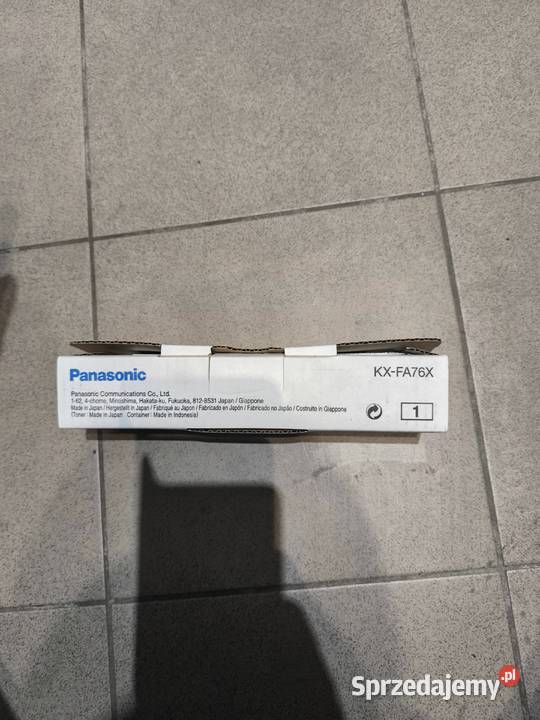 TONER PANASONIC KXFA76X Oryginalny Czarny black