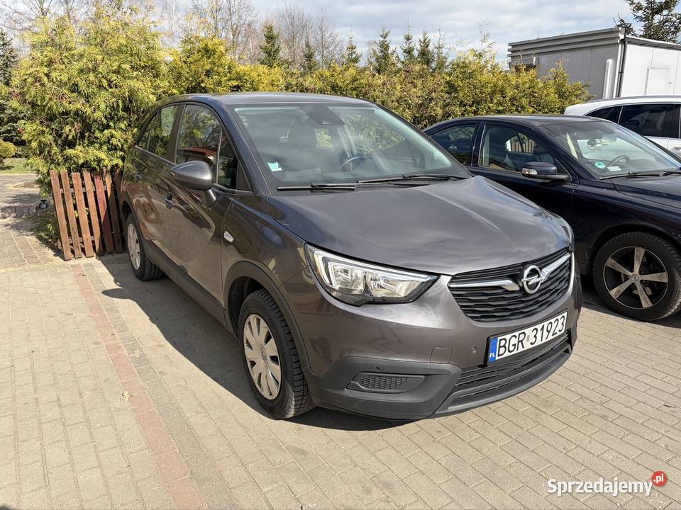 Opel Crossland X 15 CDTI 2019 r diesel mazowieckie Myszyniec