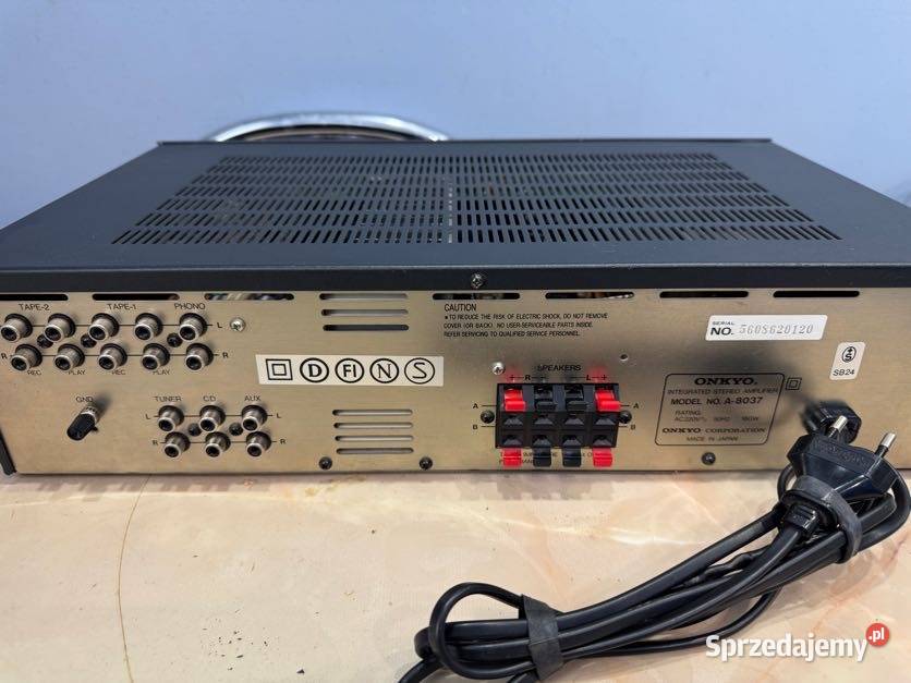 ONKYO A8037 Wzmacniacze i pokrewne