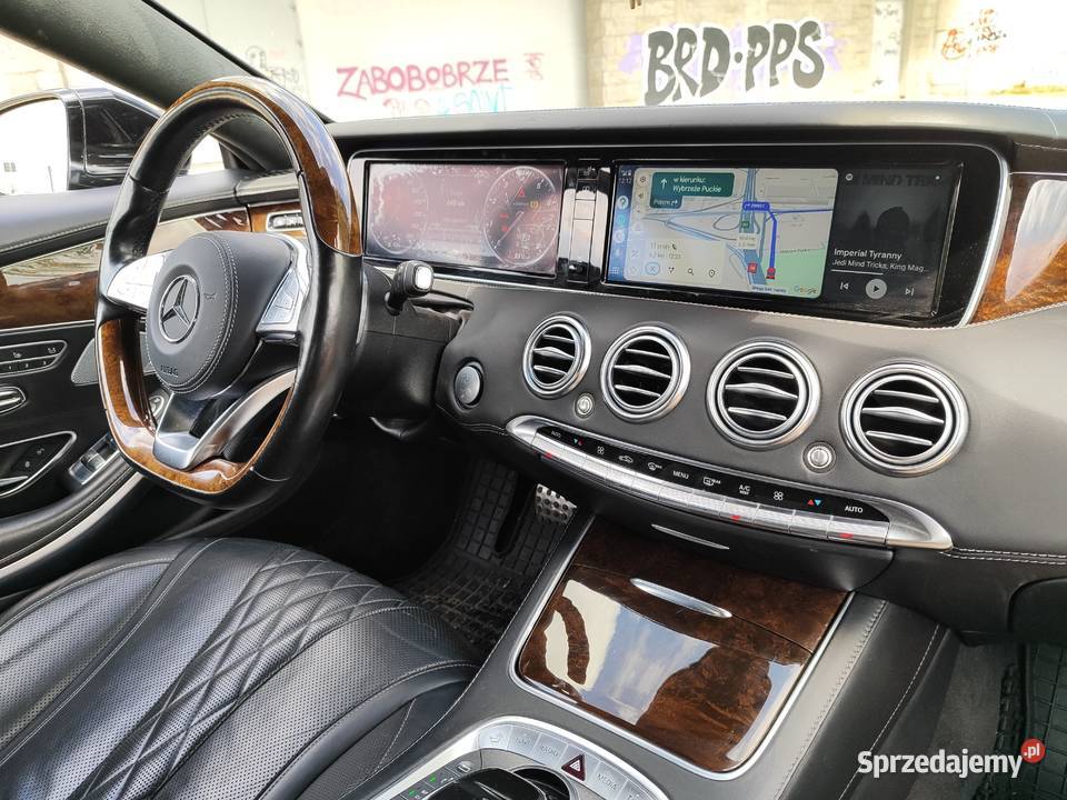 Mercedes S 500 Coupe 4Matic AMG 4700cm3 Klasa S Samochody osobowe Warszawa