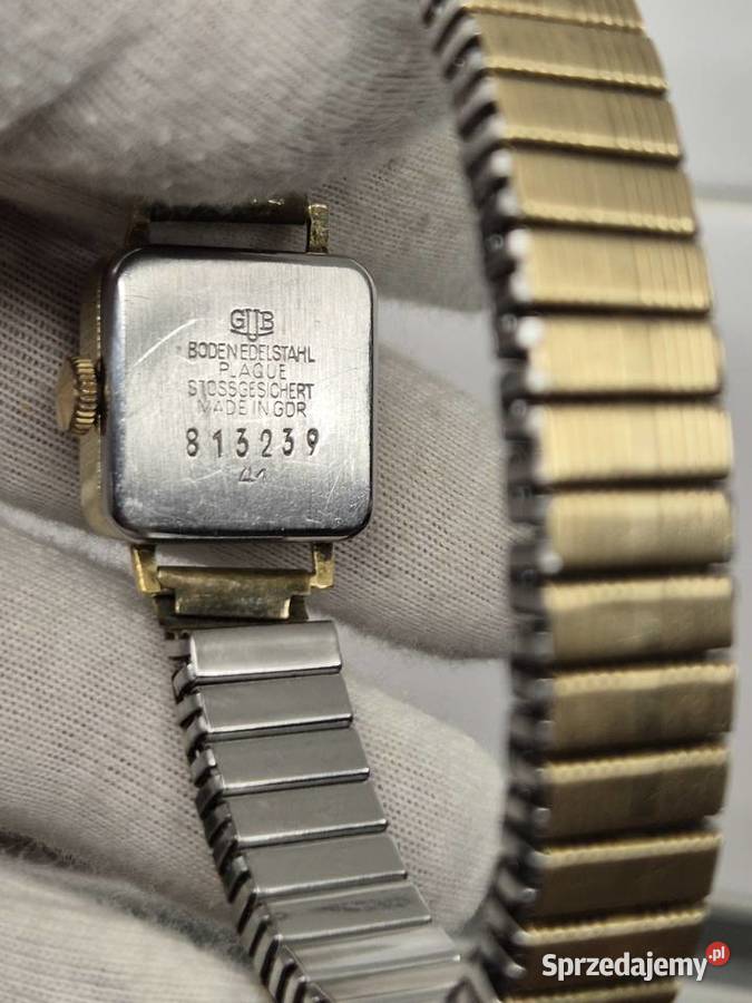 Glashutte mechaniczny damski zegarek DDR Chorzów