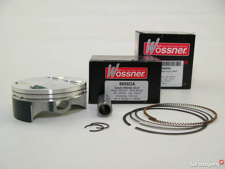 TŁOK komplet tłokowy WOSSNER 9546 mm RMZ 450