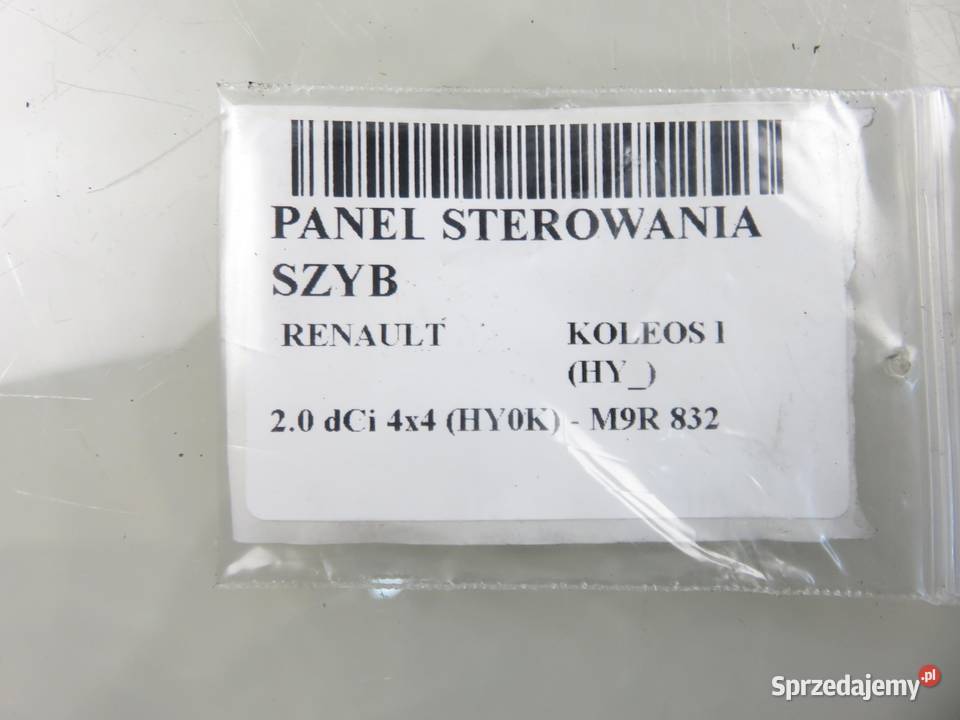 PANEL SZYB RENAULT KOLEOS I 25401JY00C Panele sterowania, przełączniki