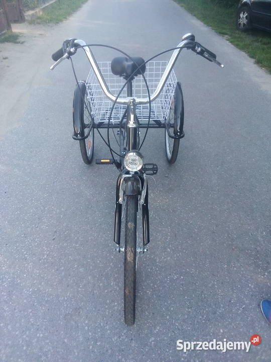 Rower trójkołowy DAWSTAR Sewilla Czarny mazowieckie Anielin