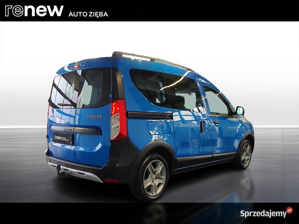 Dokker 16 SCe Stepway relingi dachowe Dacia