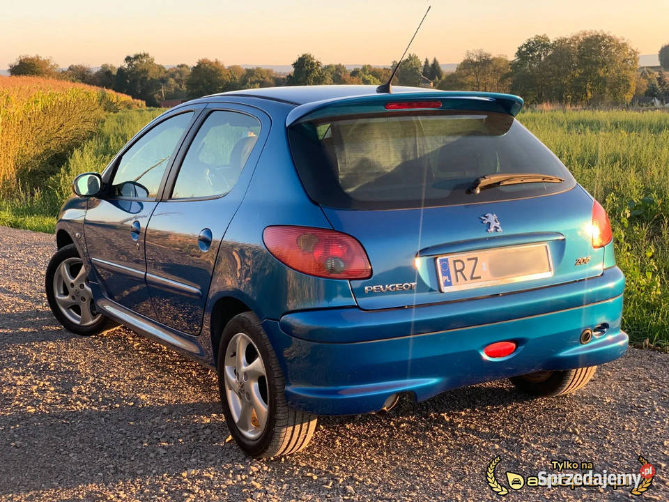 Peugeot 206 16 16V LPG sprowadzony 206 podkarpackie Rzeszów