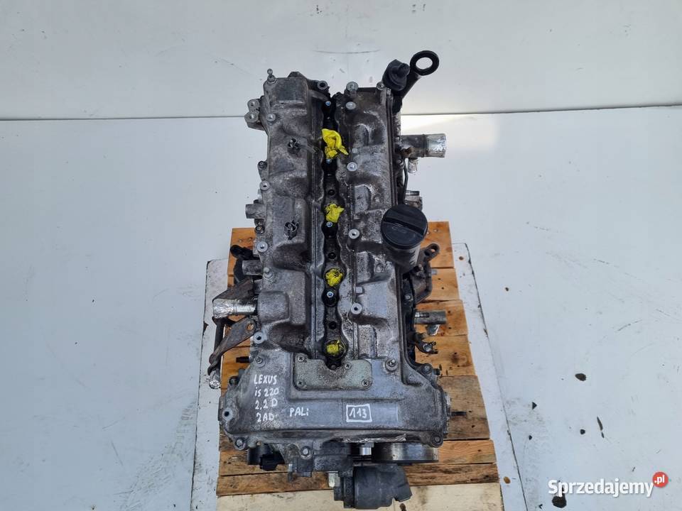 SILNIK BEZ OSPRZĘTU Lexus IS 220 II IS220 D 22 osobowe lubelskie Janów sprzedam