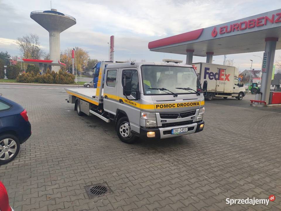 Mitsubishi Canter Fuso 9C18 autolaweta Pomoc nieuszkodzony Mitsubishi Tarnobrzeg