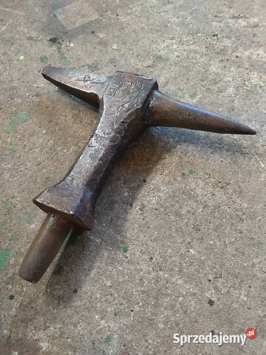 Stare kowadło szparóg dwurożne Imadła Trzcianka