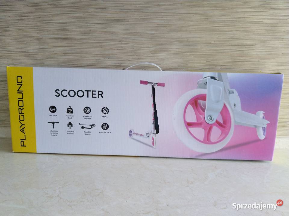 NAJTANIEJ Hulajnoga LED Dwukołowa 145mm 70 6 Zabrze