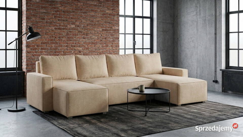Narożnik z funkcją spania Imperio 295x140 szenil Katowice sprzedam