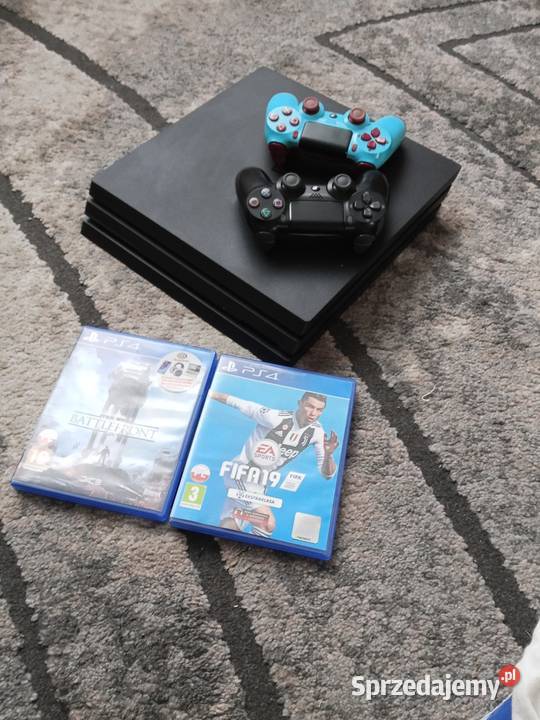 Sony PlayStation 4pro 1tb 2 pady i konto z 11 Wójcin A sprzedam