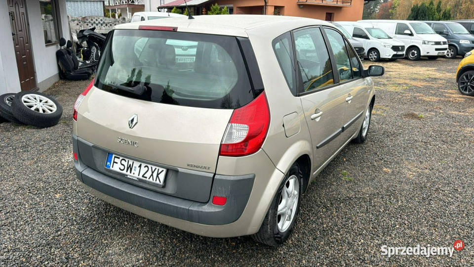 Renault Scenic gaz LPG klima zarejestrowany II 1598cm3 Zbąszyń