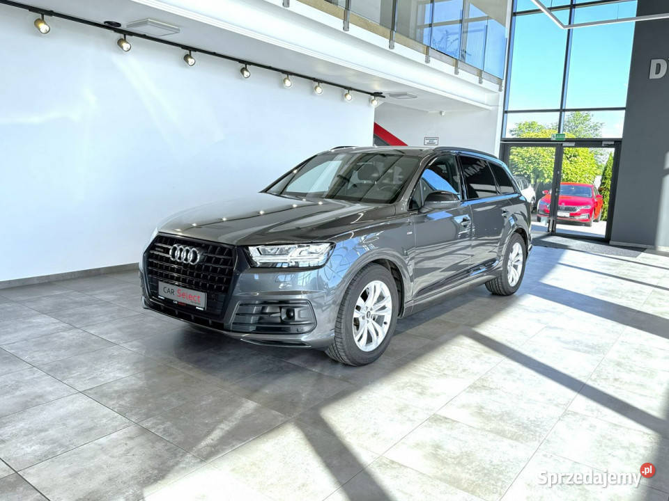 Audi Q7 Sline 50TDI 286 tiptronic quattro 2018 r grafitowy sprzedam