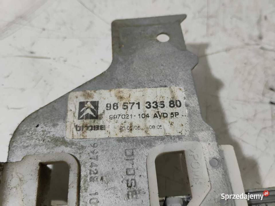 MECHANIZM PODNOŚNIK SZYBY PRAWY PRZÓD CITROEN C4